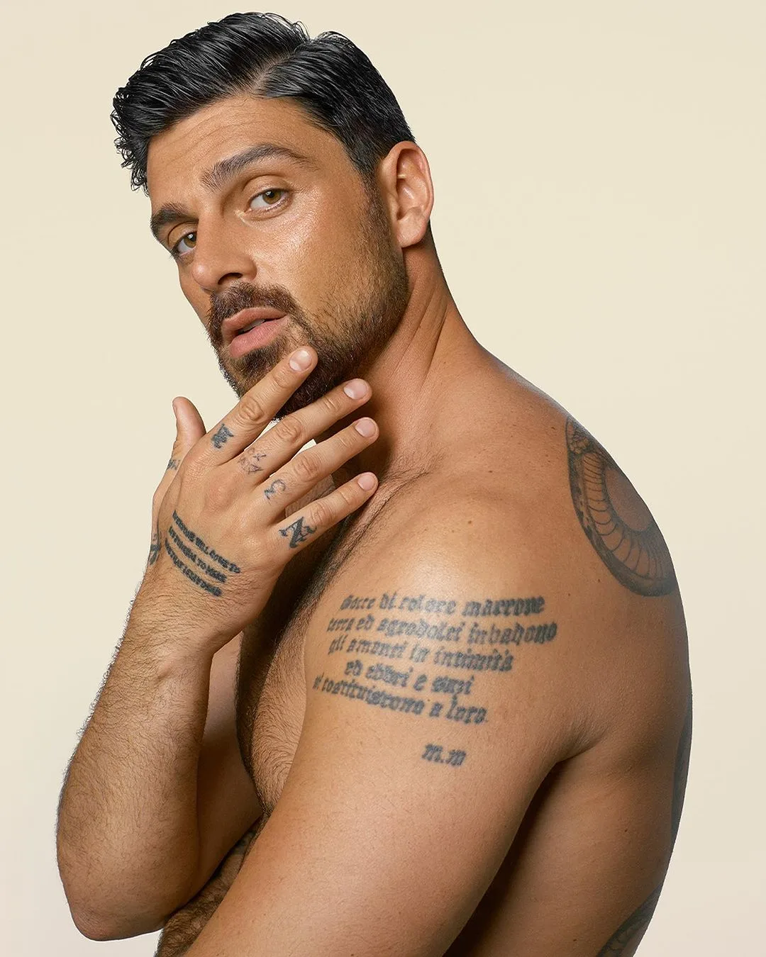 Dolce & Gabbana Beauty UAE Campaign — Michele Morrone